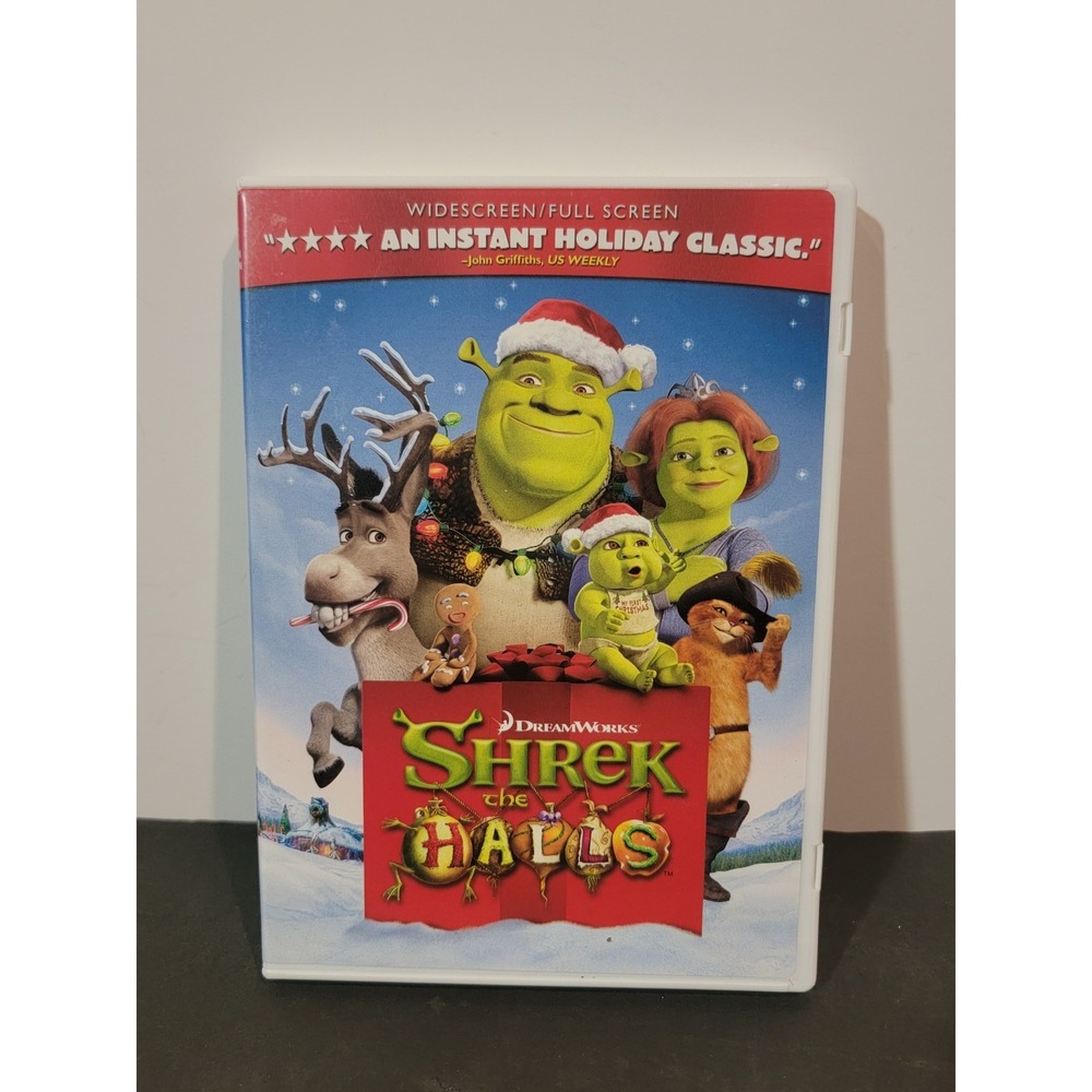 Shrek the Halls DVD 2007 Holiday Special Donkey Puss in Boots‎